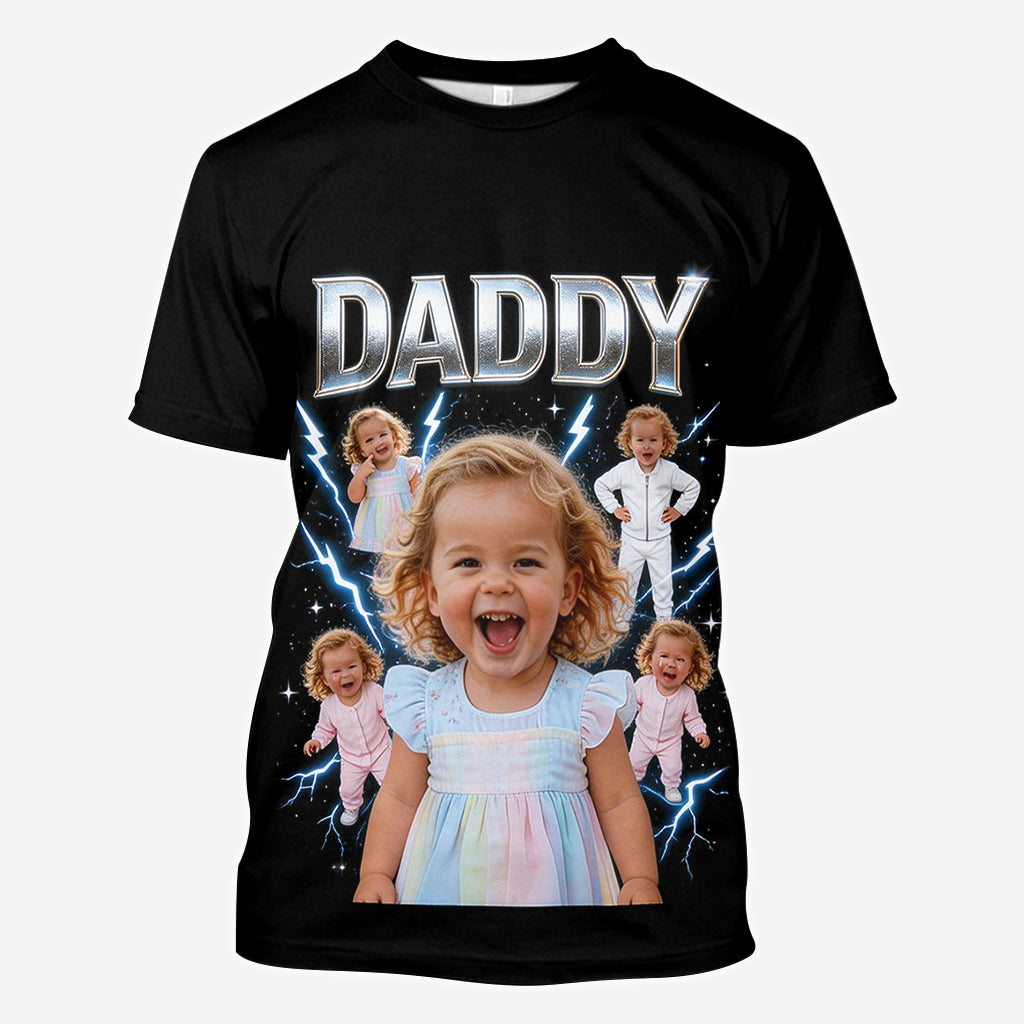 Daddy’s Greatest Gift - Personalized Father All Over Shirt