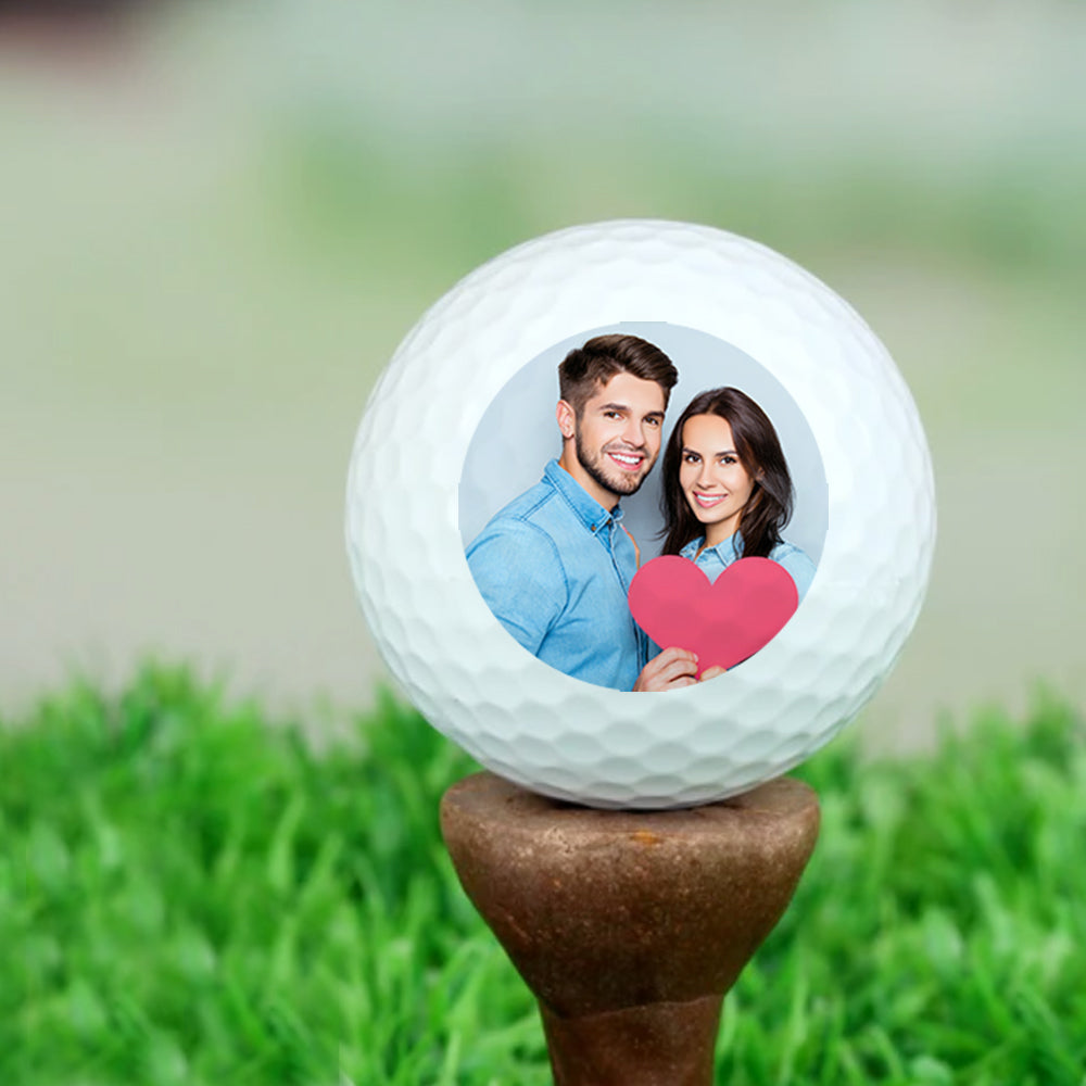 Any Picture - Golf gift for dad, him, boyfriend, husband, grandpa - Personalized Golf Ball