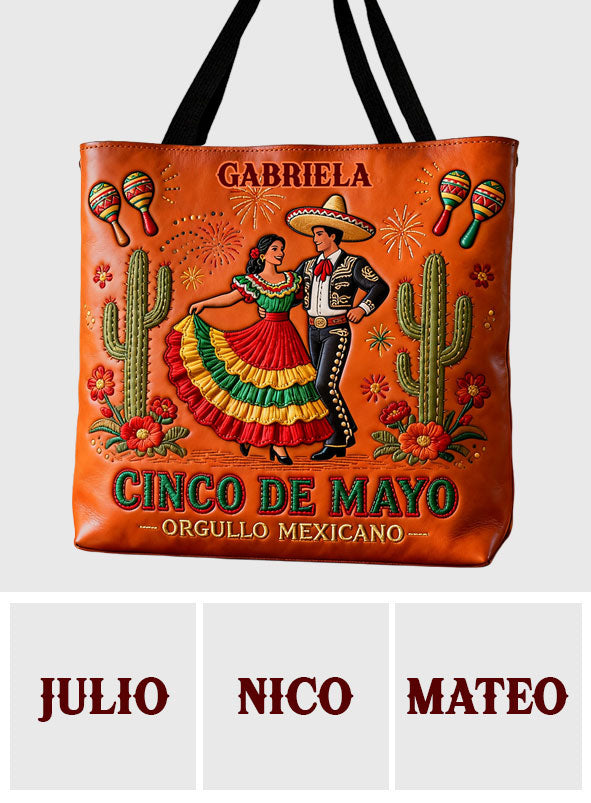 Celebrate Cinco De Mayo - Personalized Cinco de Mayo Tote Bag
