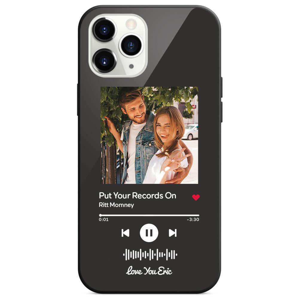 Music Code Song Photo Custom - Personalized Music Code Phone Case