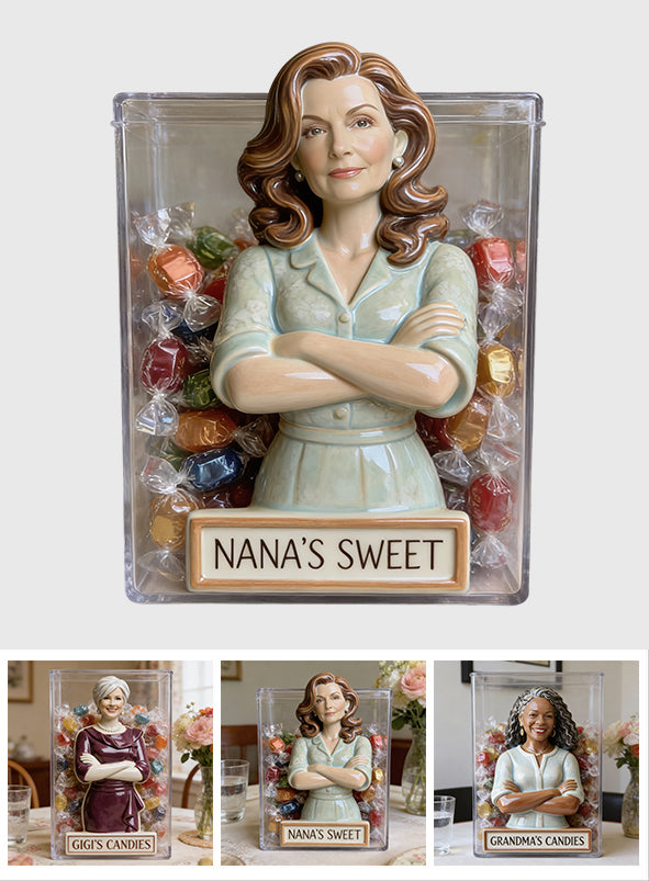 Custom Any Photo - Personalized Grandma Acrylic Pot
