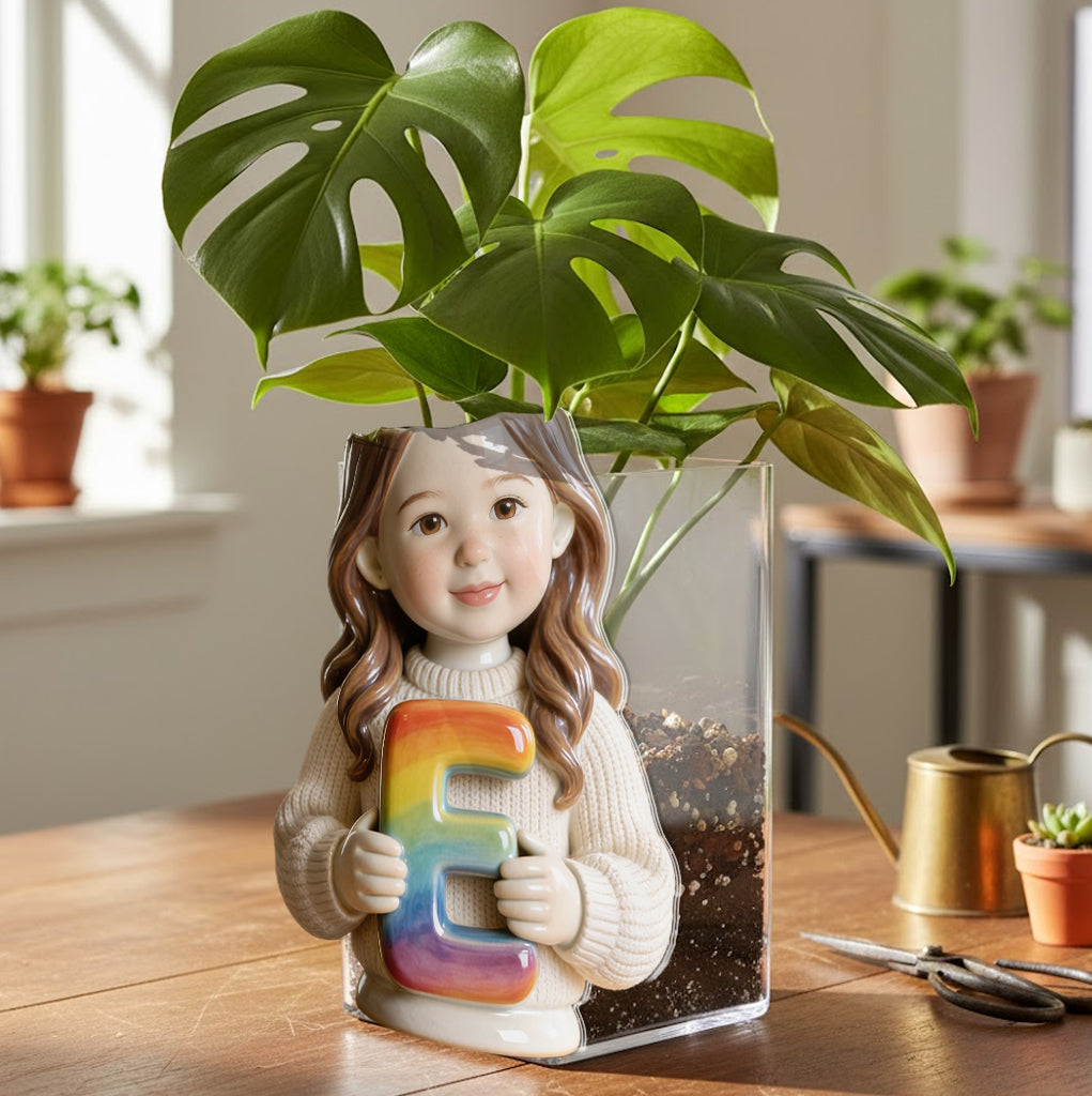Custom Any Photo - Personalized Kid Acrylic Pot