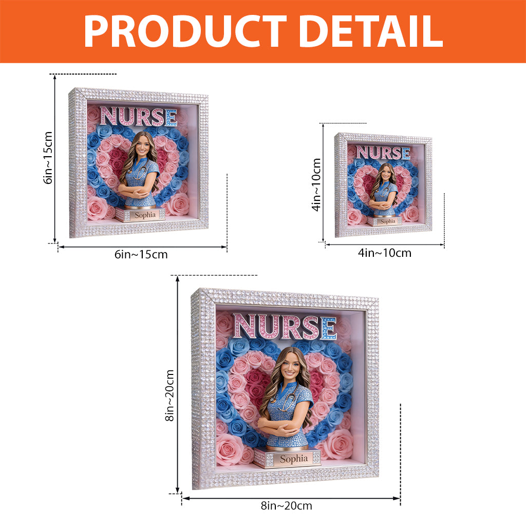 Custom Any Photo - Personalized Nurse Custom Shaped Acrylic Plaque