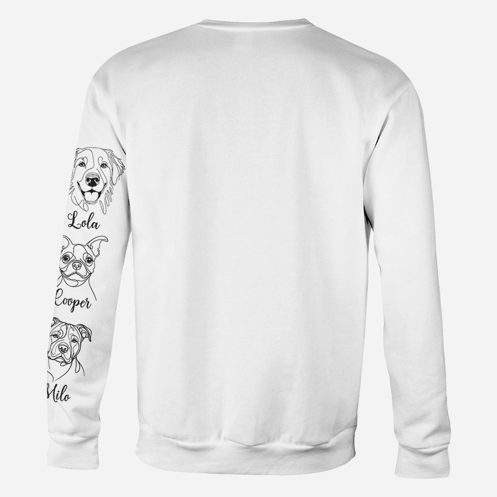 Dog Mom - Personalized Dog All Over Shirt