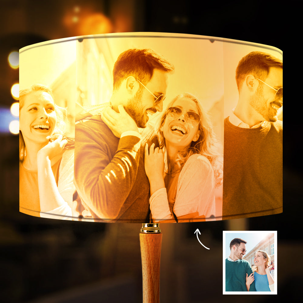 Any Photo - Personalized Drum Lampshade