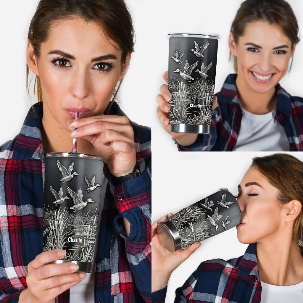 Duck Hunting Season - Personalized Hunting Tumbler