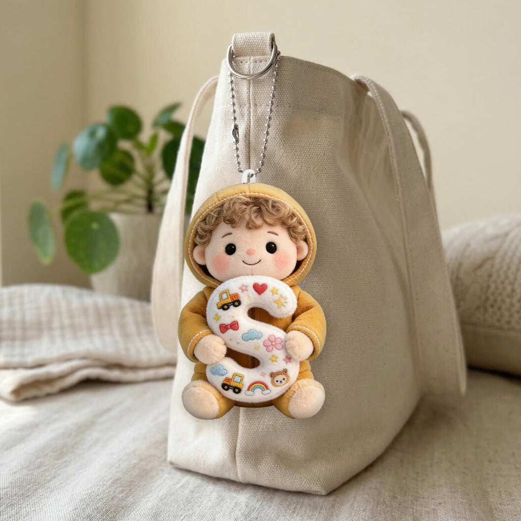 Custom Any Photo - Personalized Kid Plush Keychain