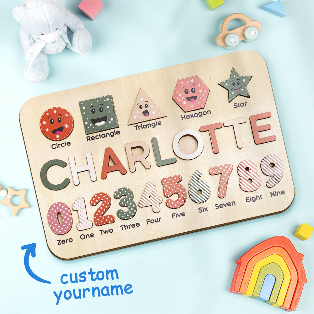 Baby Name Toy - Personalized Kid Name Puzzle