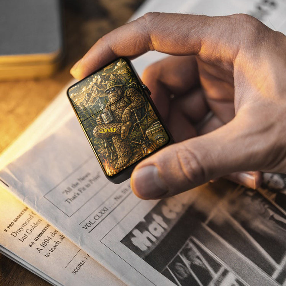Camping Lover Gift Idea - Personalized Camping Lighter