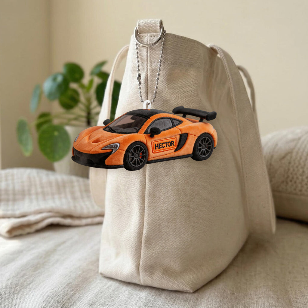Custom Any Photo, Any Object - Personalized Car Lover Plush Keychain