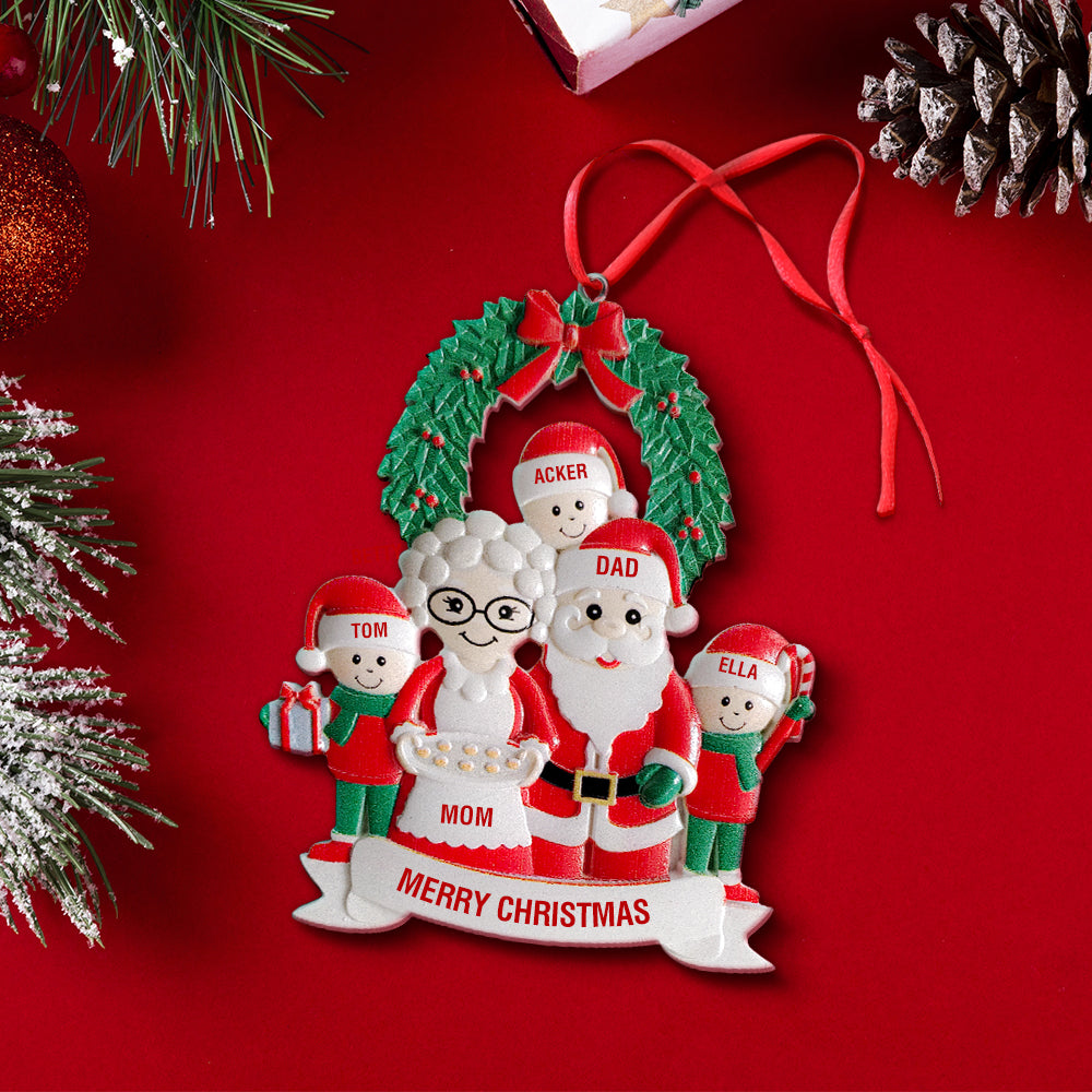 Any Family Name - Personalized Family Family Gift Ornament