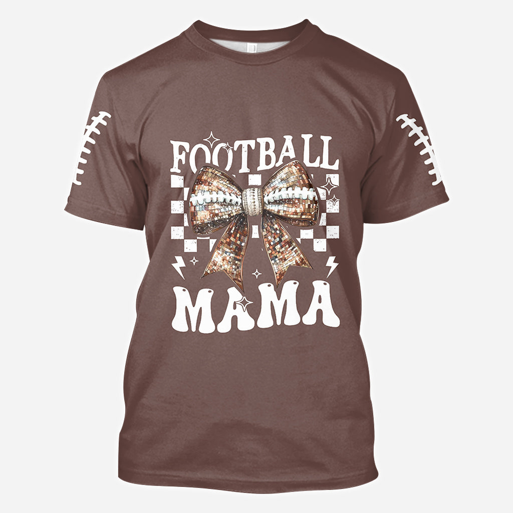 Football Mama - Personalized Football All Over Shirt