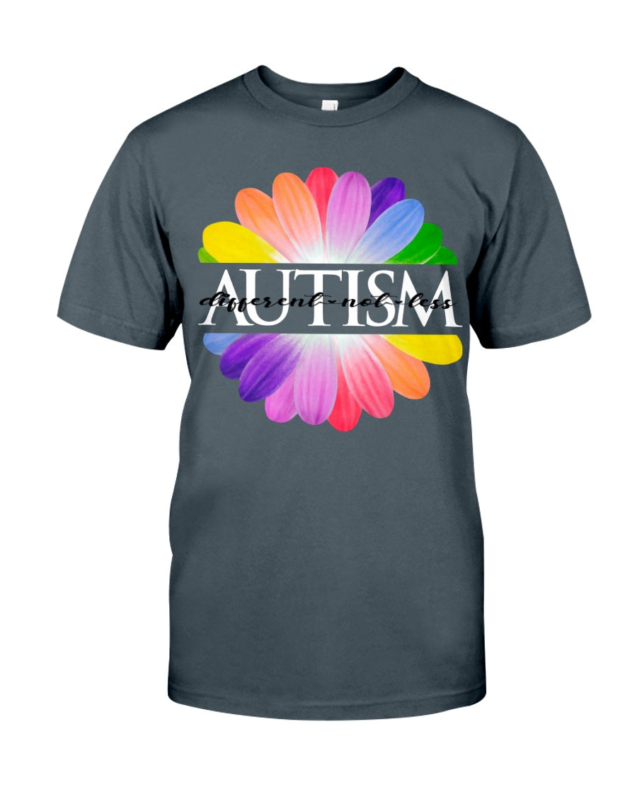 Autism Different Not Less - Autism Awareness T-shirt and Hoodie 0520