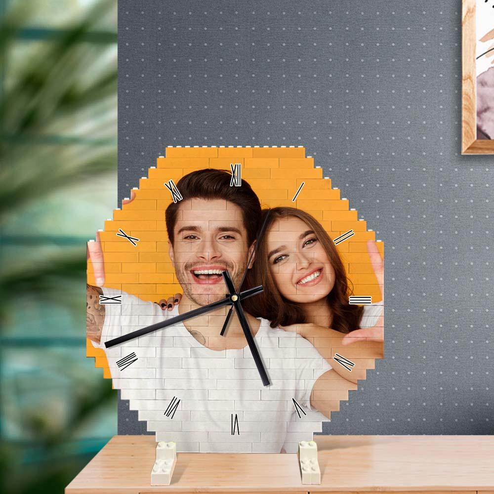 Any Photo - Personalized Brick Clock