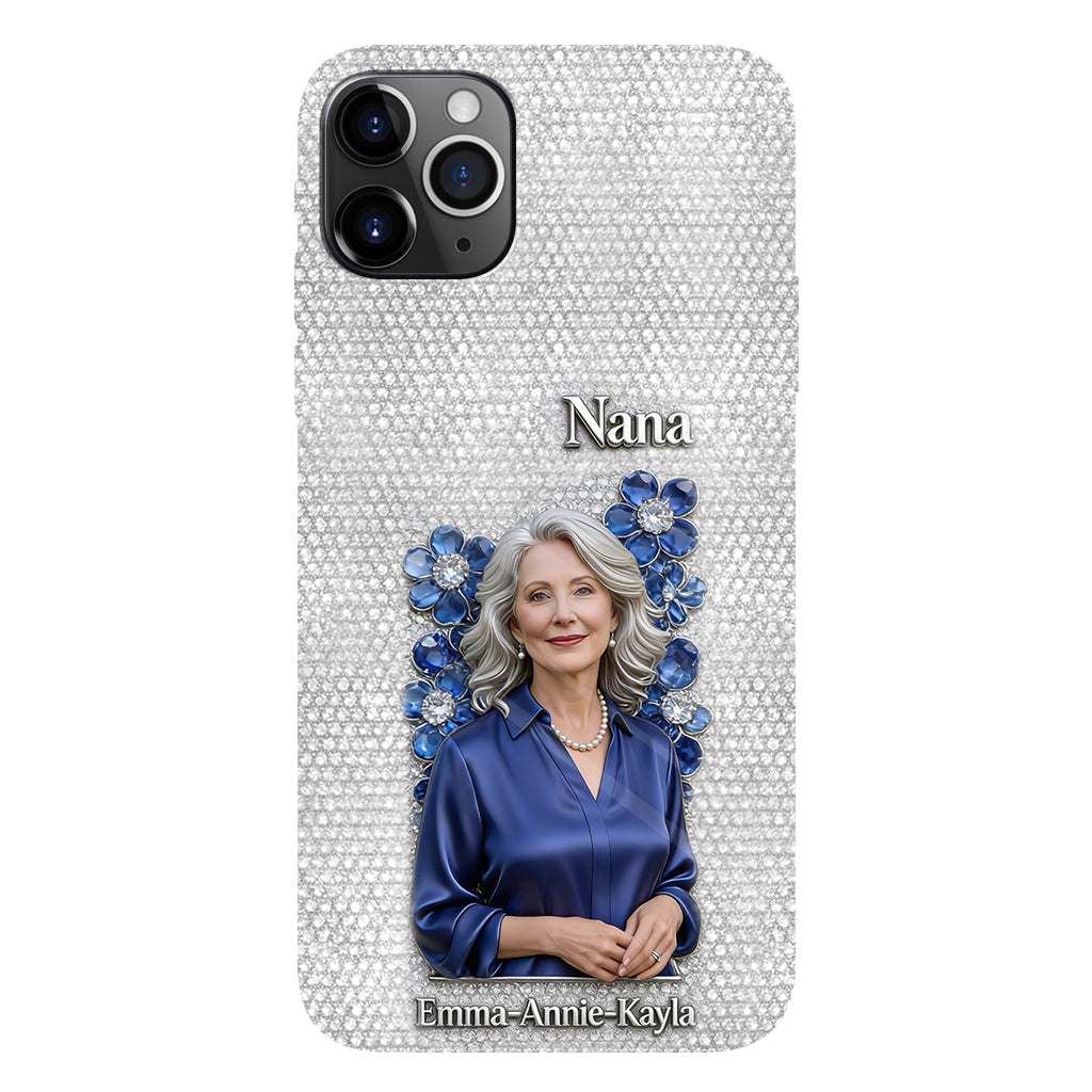 Forever Loved Grandma Diamond - Perfect Mother's Day Gift - Personalized Grandma Full Print Phone Case