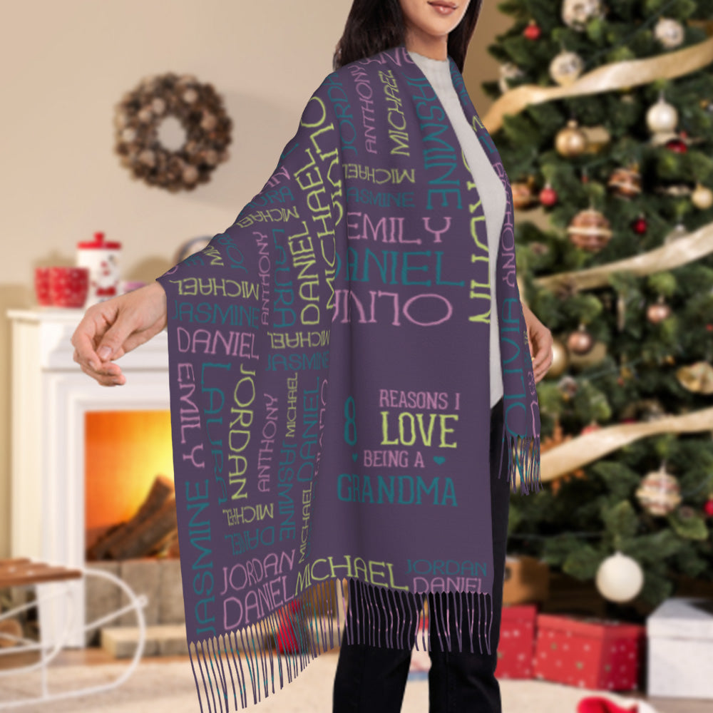 Custom Name Scarf