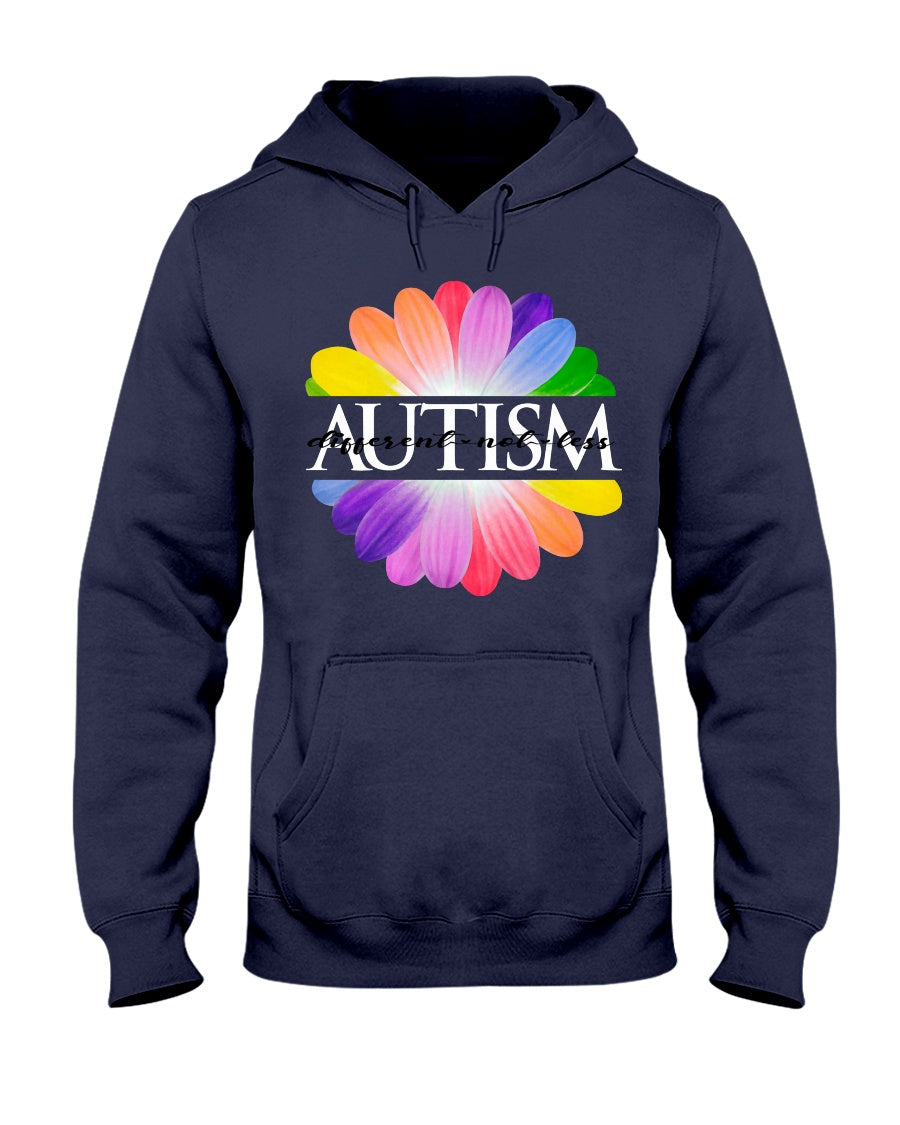 Autism Different Not Less - Autism Awareness T-shirt and Hoodie 0520