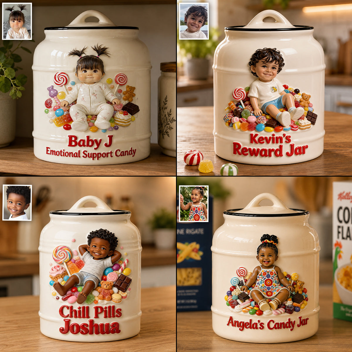 Little Treats - Personalized Kid Cookie Jar