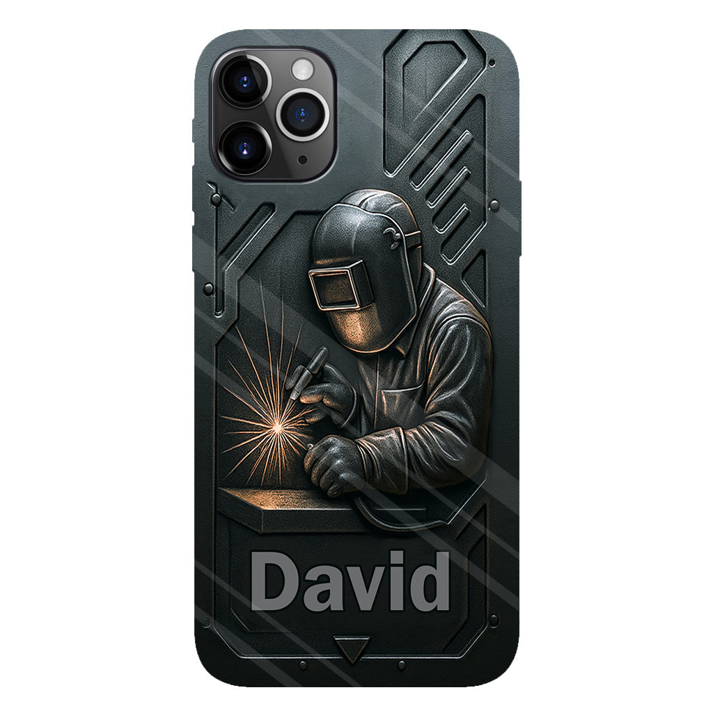 Cool Welder Men - Personalized Welder Full Print Phone Case
