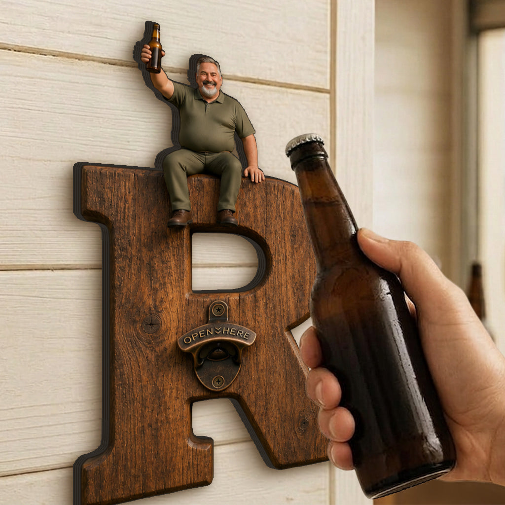 Crack & Cheers - Personalized Beer Wall Bottle Opener
