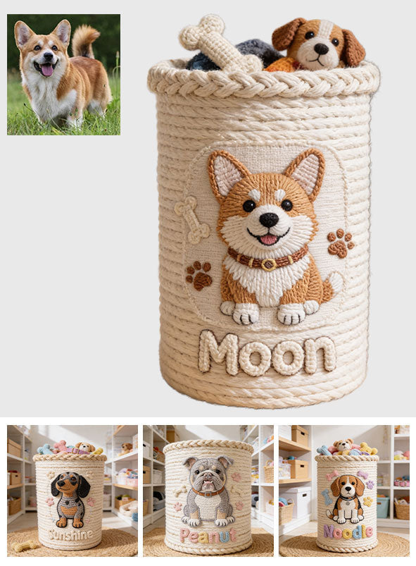 Best Dog Ever - Personalized Dog Storage Basket
