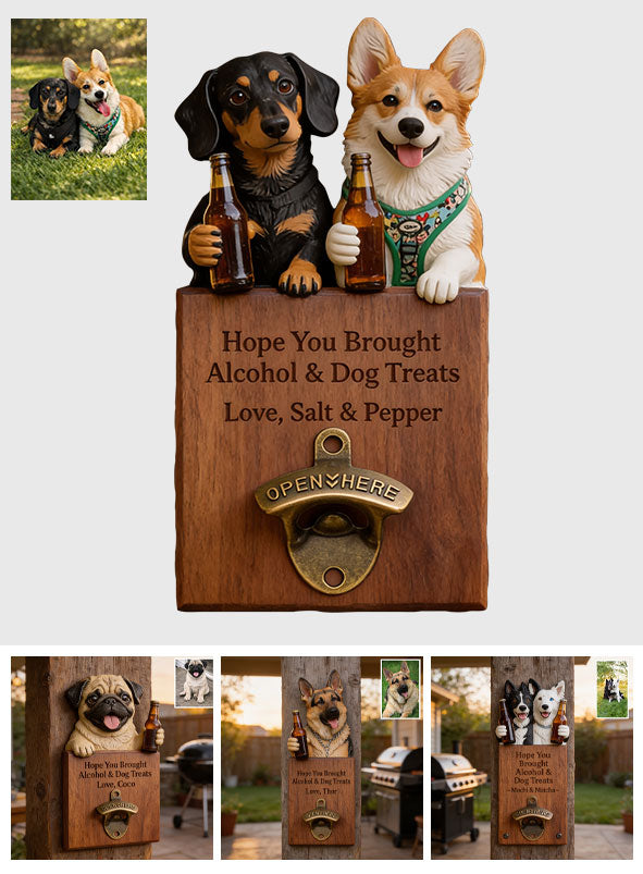 Cheers & Treats - Personalized Beer Wall Bottle Opener