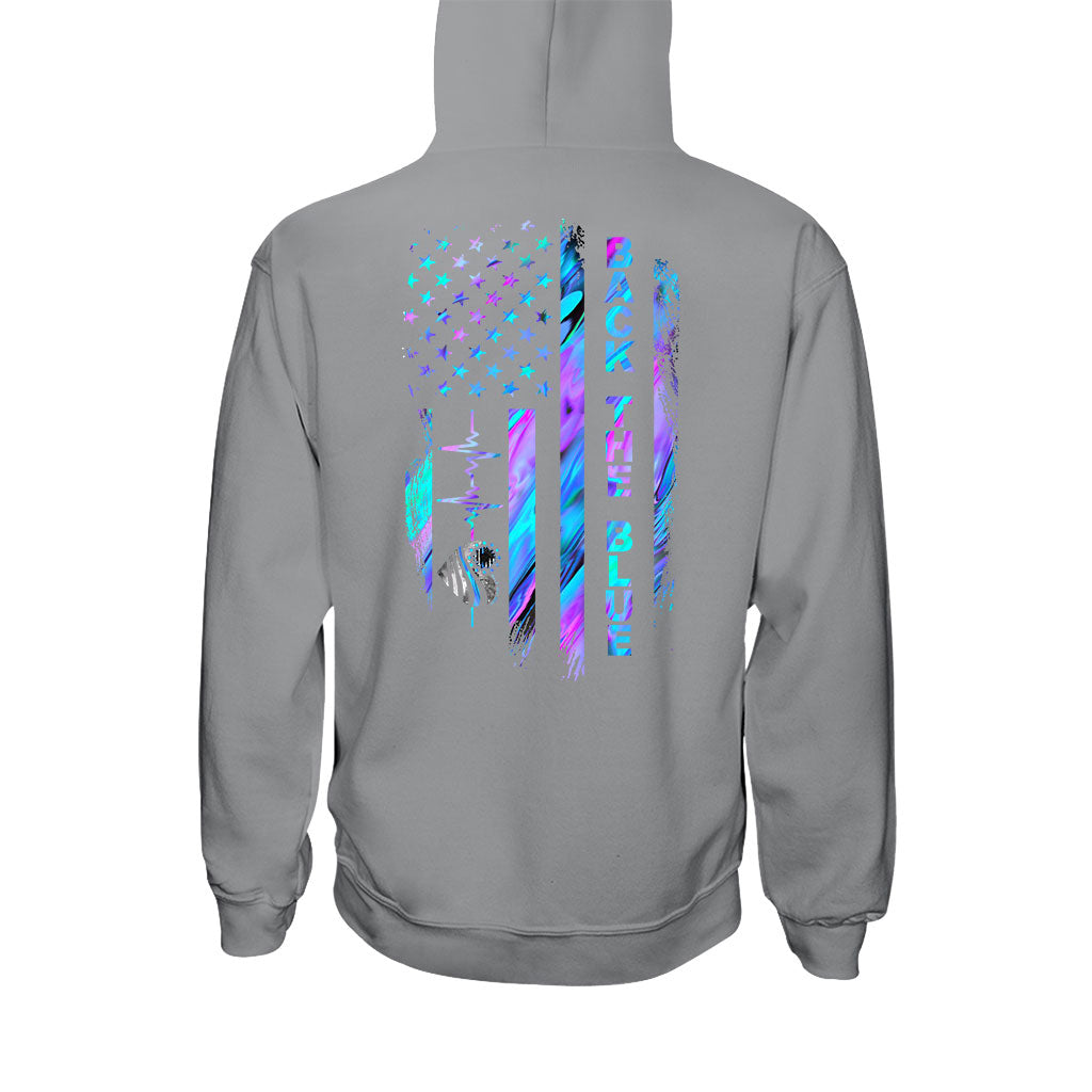 Blue Line - Police Officer T-shirt And Hoodie 062021