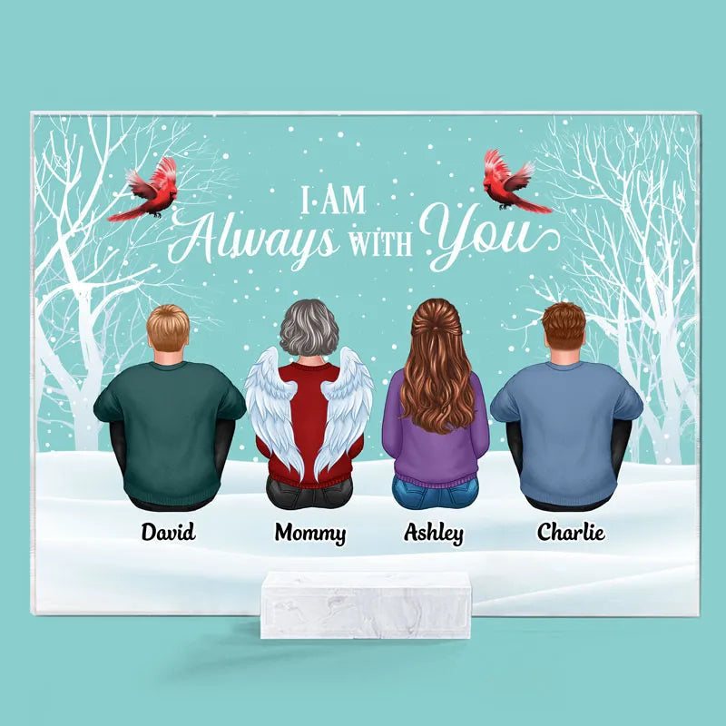 Memory Family Back View Design - Personalized Keychain, Poster, Car Hanger, Wallet Card, Pillow, and Sticker, Unique Gift