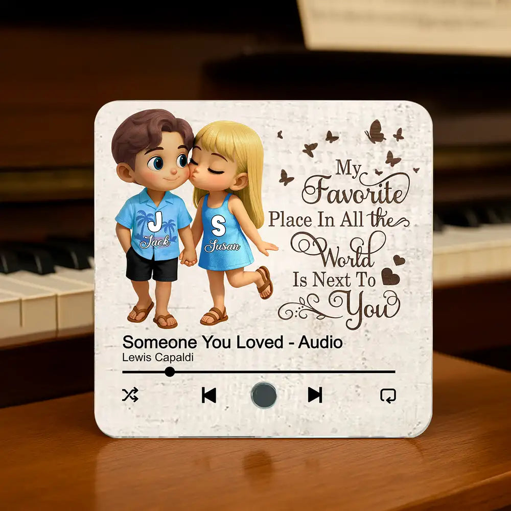 Cute Couple Holding Hands Acrylic Car Hanger, Sweet Love Gift for Her or Him, Personalized Romantic Decor