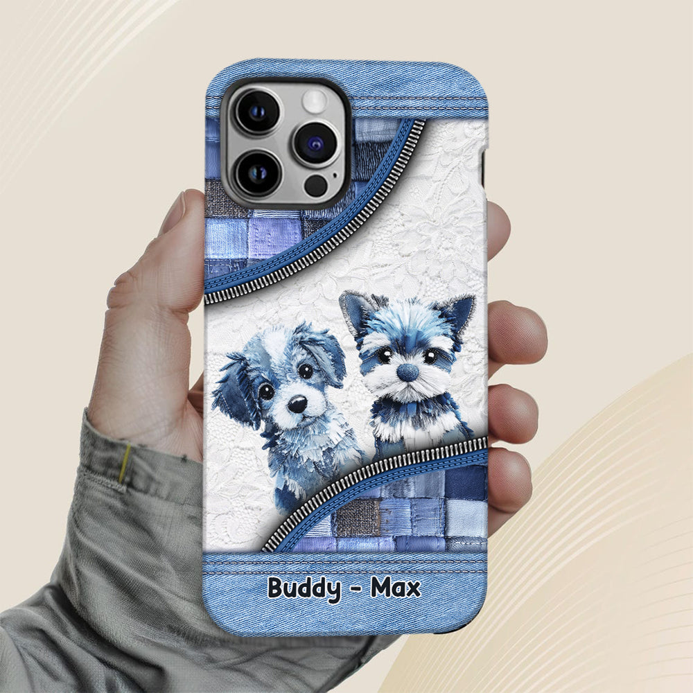 Cute Dogs - Personalized Dog Full Print Phone Case