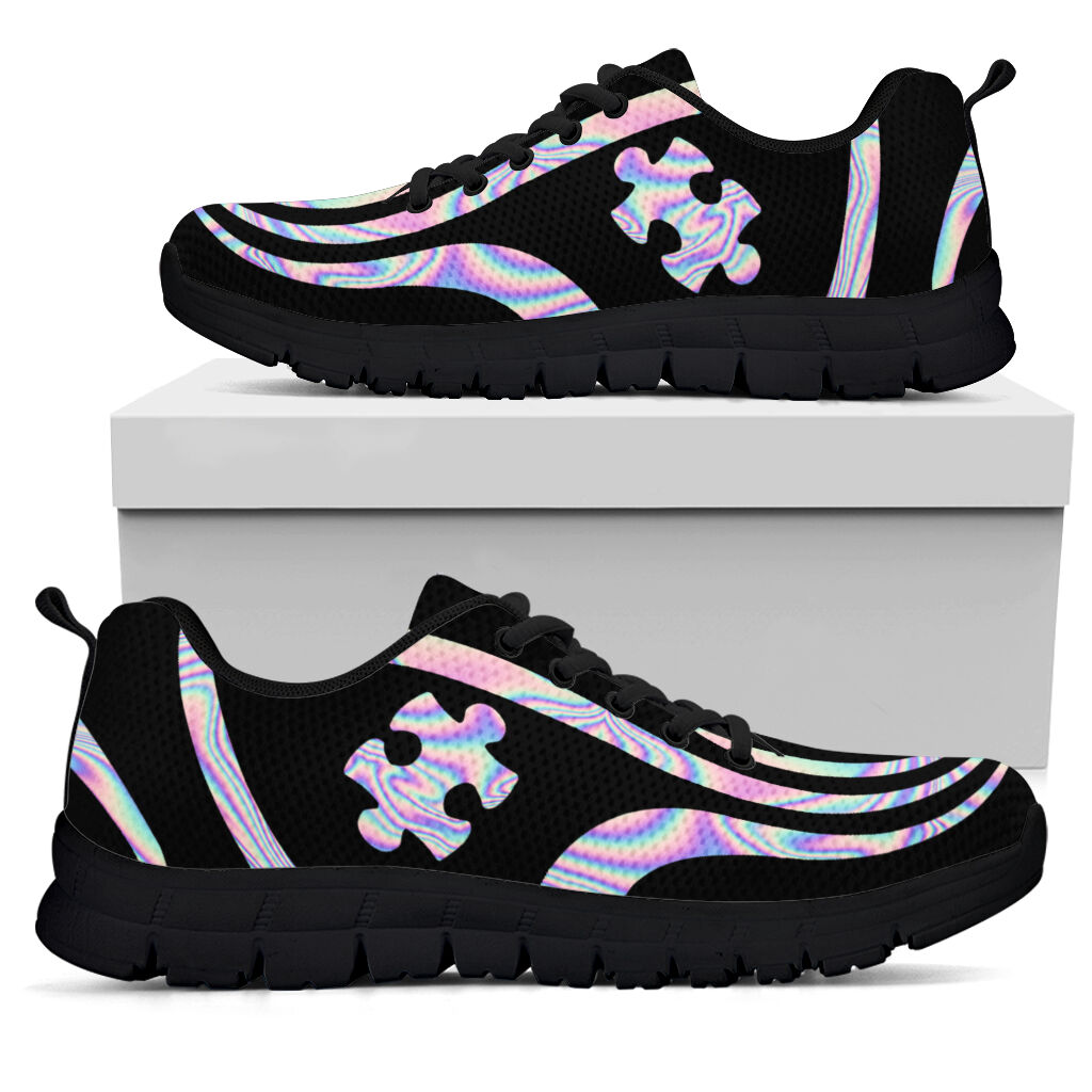 Hologram Autism Autism Awareness Sneakers 0622