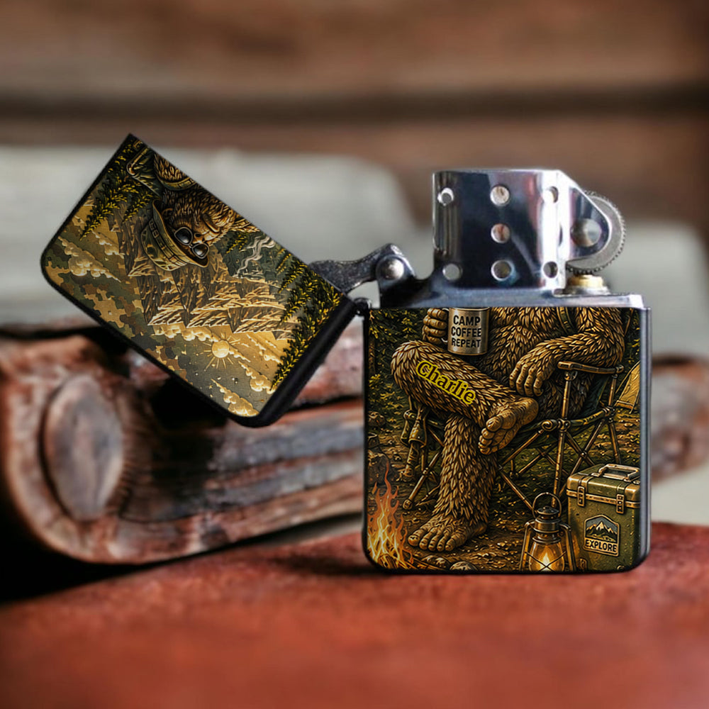 Camping Lover Gift Idea - Personalized Camping Lighter
