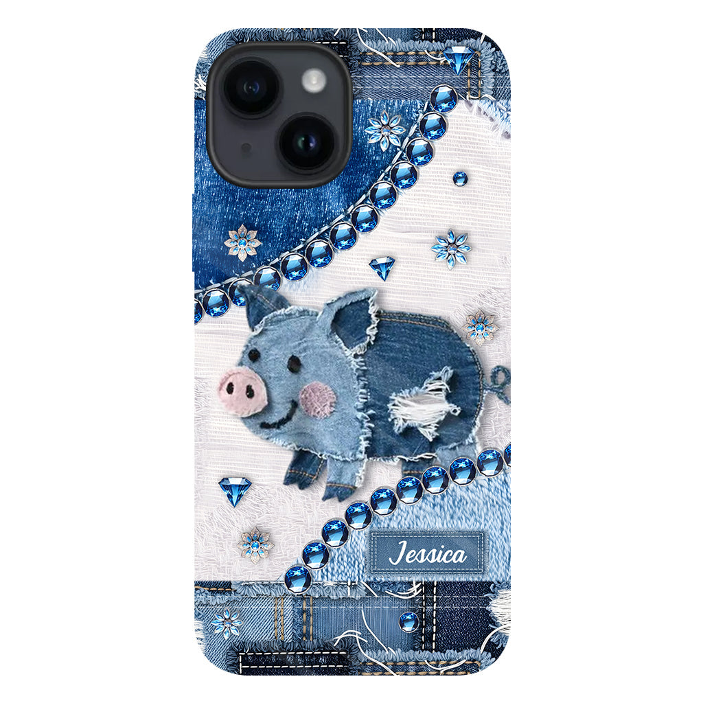 Cute Pig - Personalized Pig Lover Full Print Phone Case