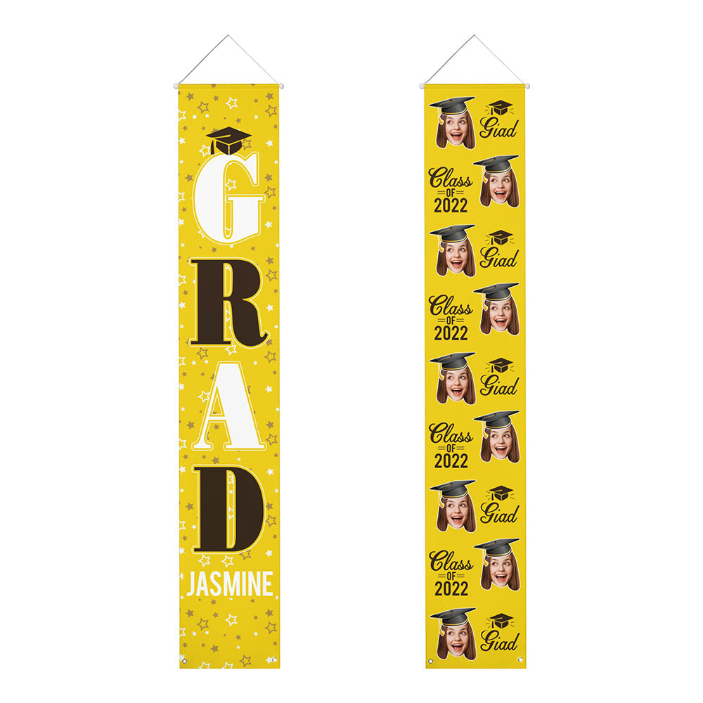 Graduation Party Decorations Supplies - Personalized Daughter Door Banner