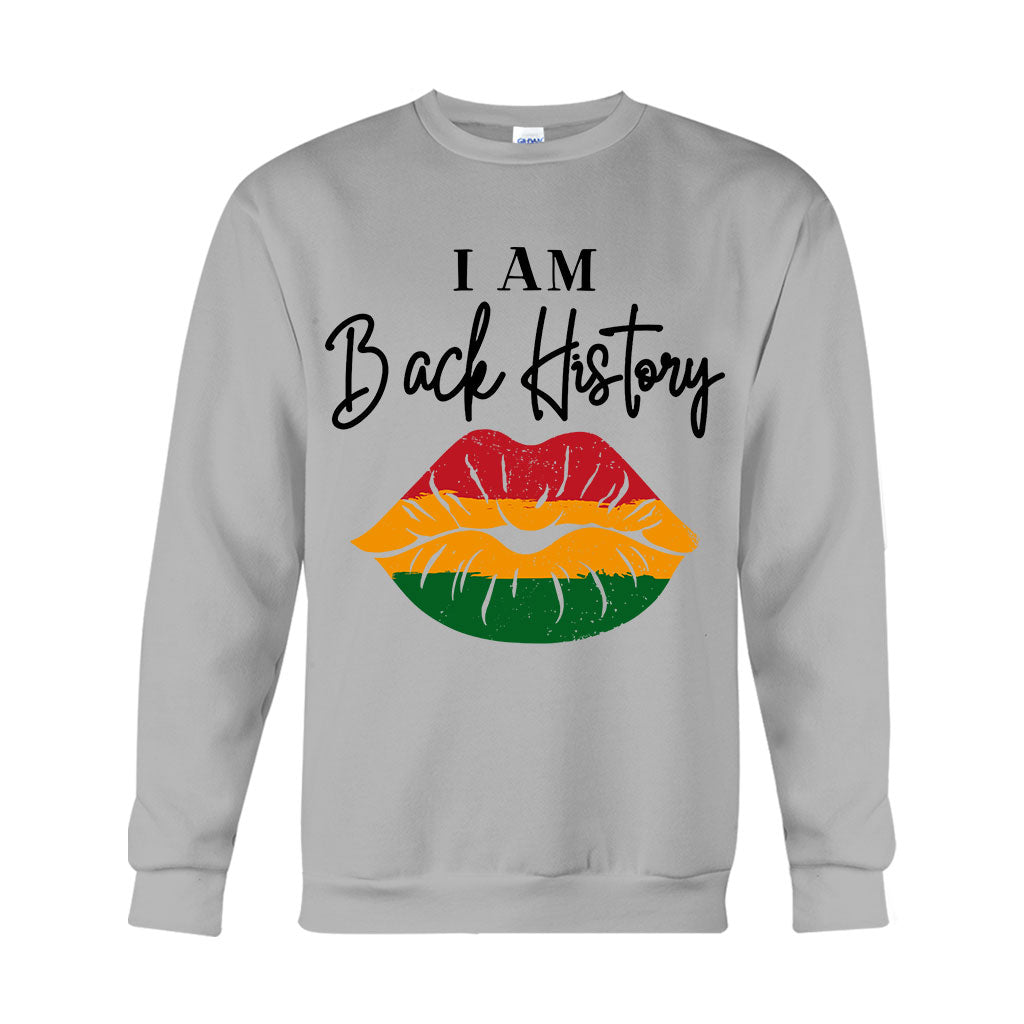 I Am Black History - Personalized African American T-shirt And Hoodie