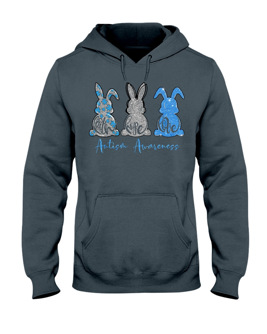 Faith Hope Love - Autism Awareness T-shirt and Hoodie 0520