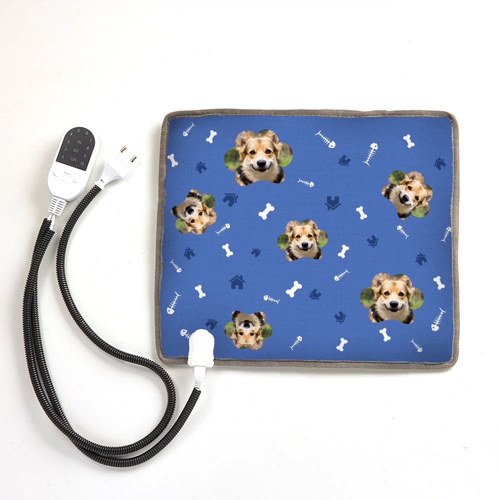 Any Pet Photo - Personalized Dog Heating Pad For Pet