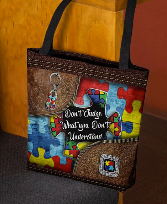 Autism Awareness : What You Don't Understand - Tote Bag 0921