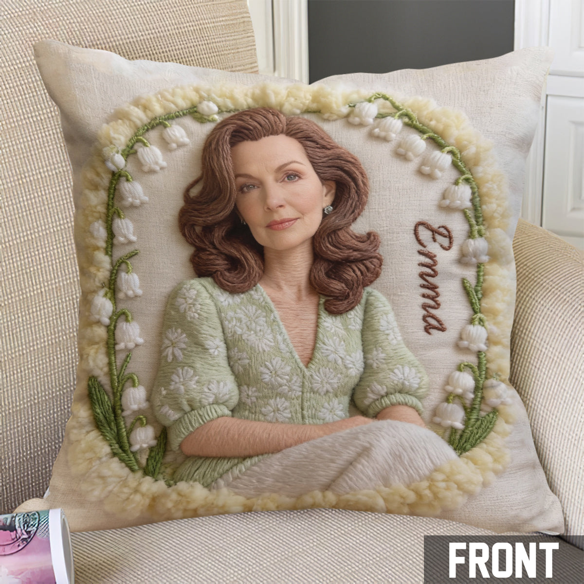 Custom Any Photo - Personalized Self Love Throw Pillow
