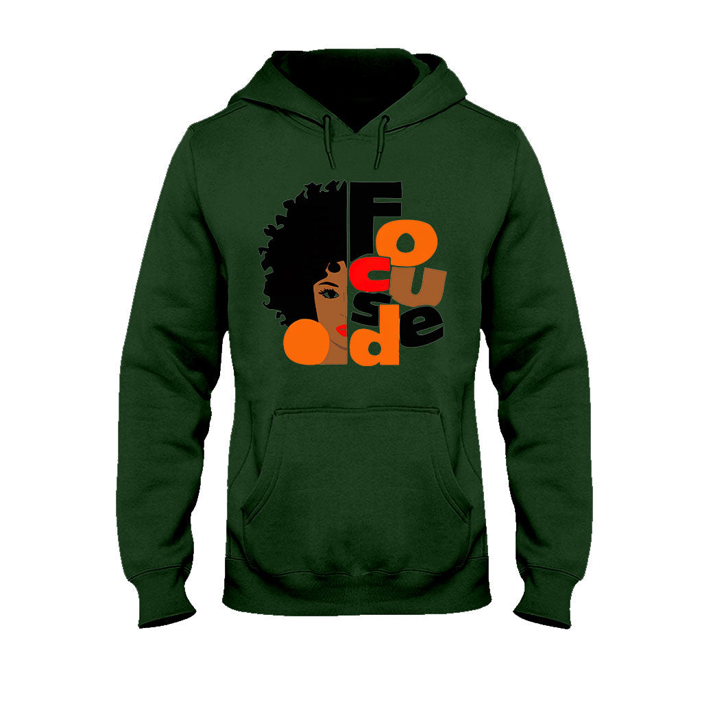 Focused - African American T-shirt And Hoodie
