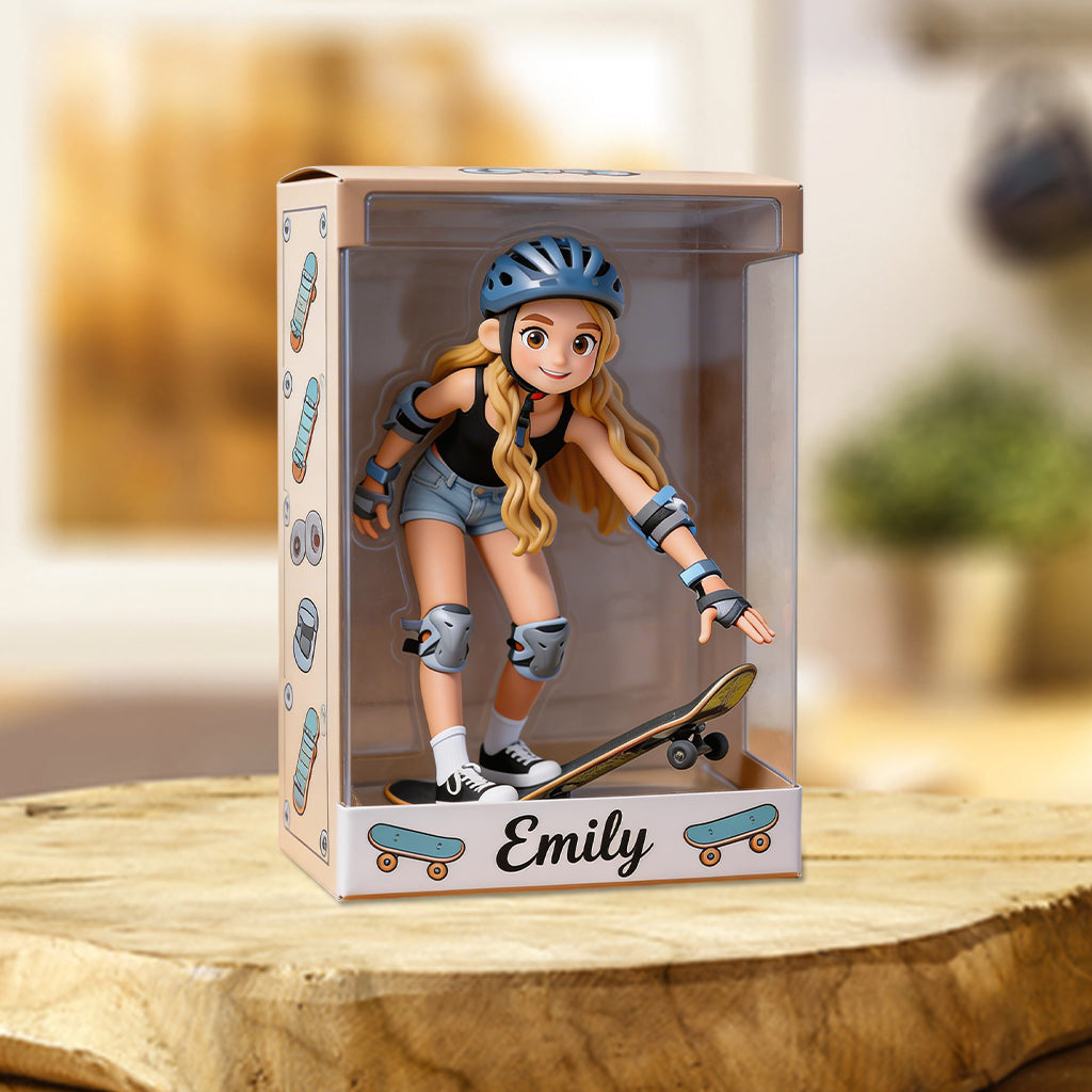 Any Photo - Personalized Skateboarding Custom Shaped Acrylic Plaque