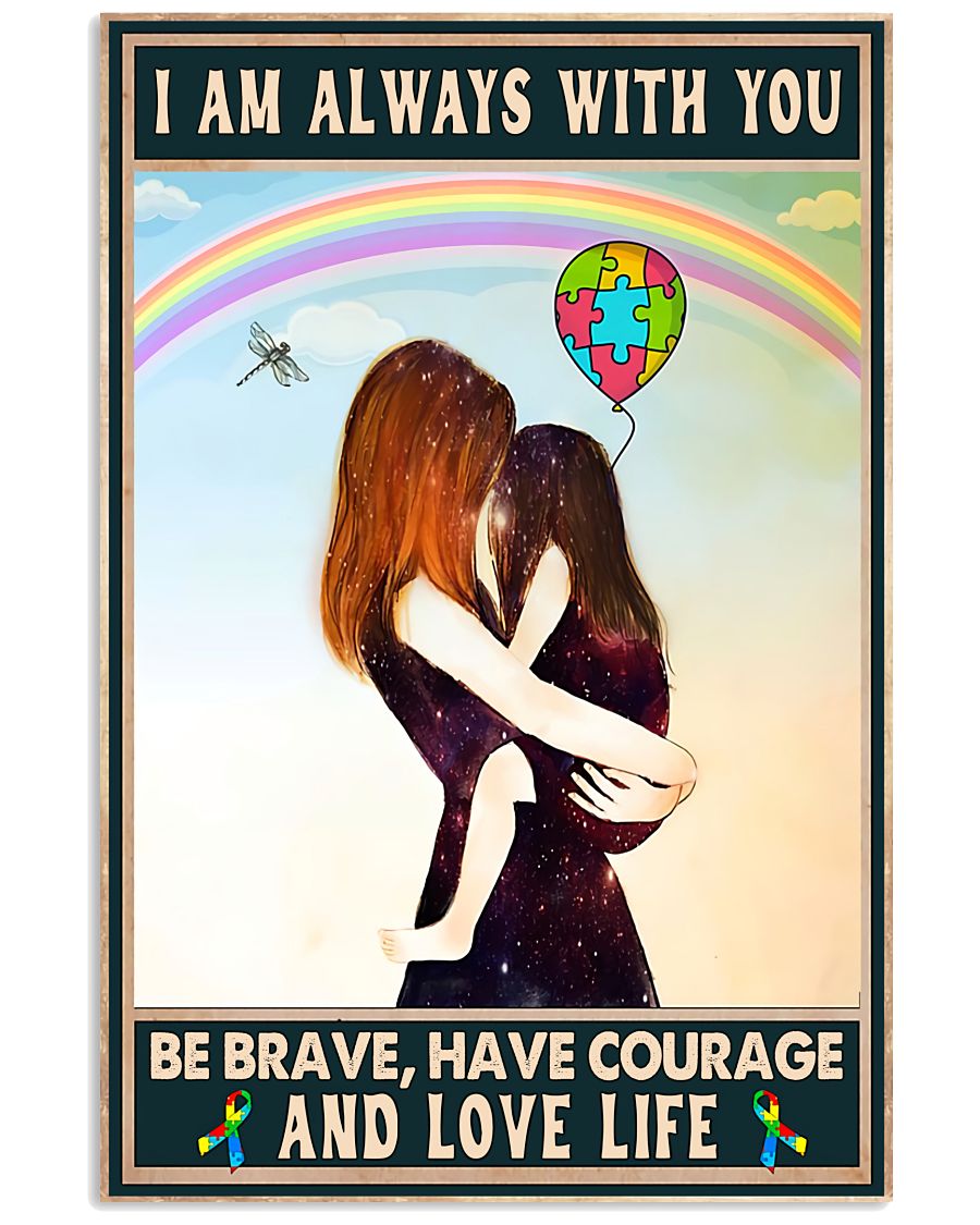 Autism Awareness I'M Always With You - Poster 0921