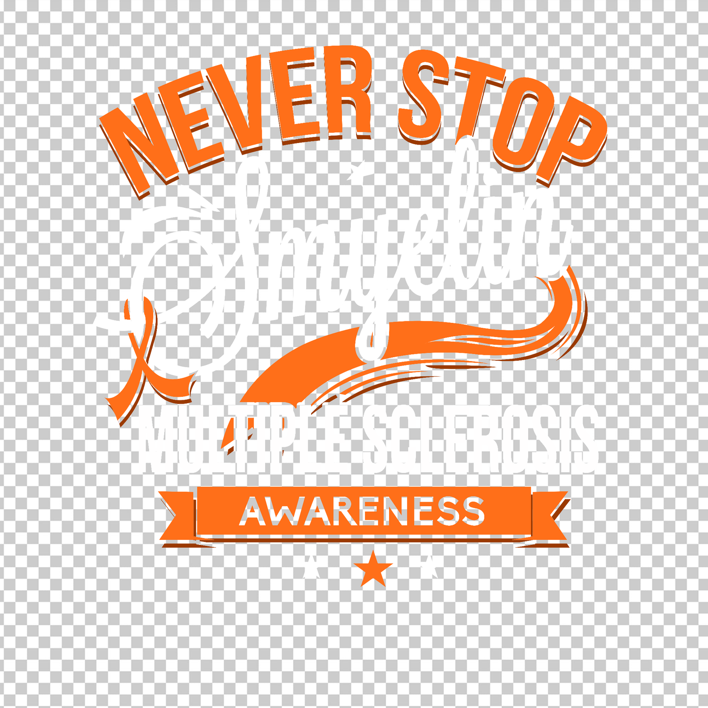 MULTIPLE SCLEROSIS AWARENESS 250
