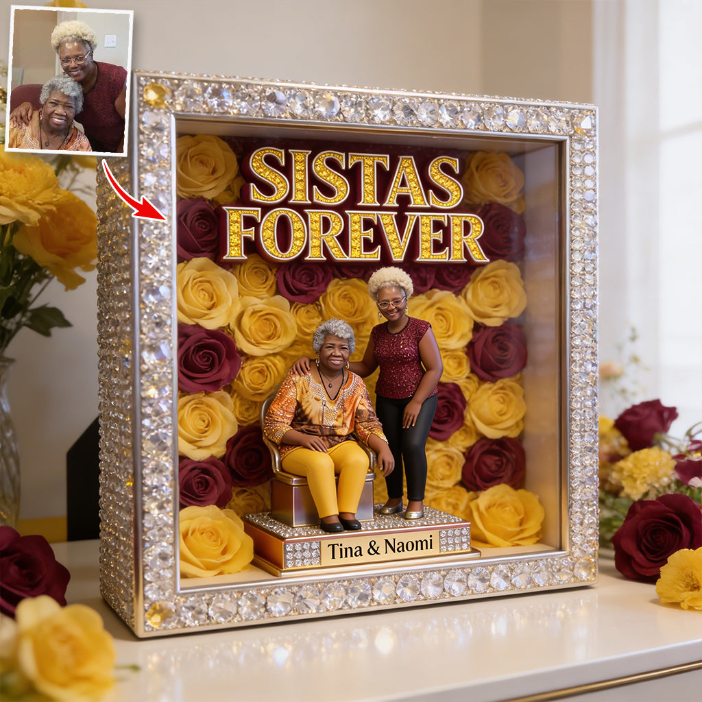 Custom Any Photo, Any Title - Personalized Sibling Custom Shaped Acrylic Plaque