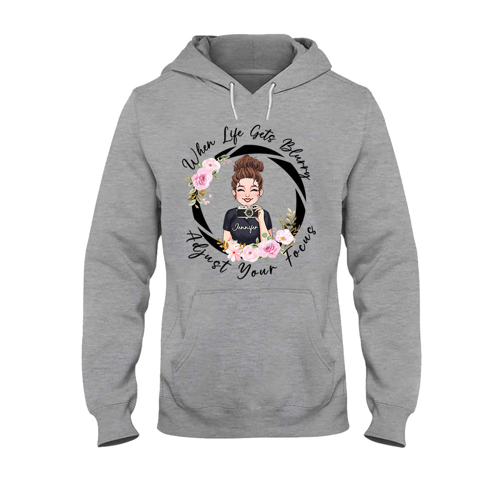 Adjust Your Focus - Personalized Photography T-shirt and Hoodie