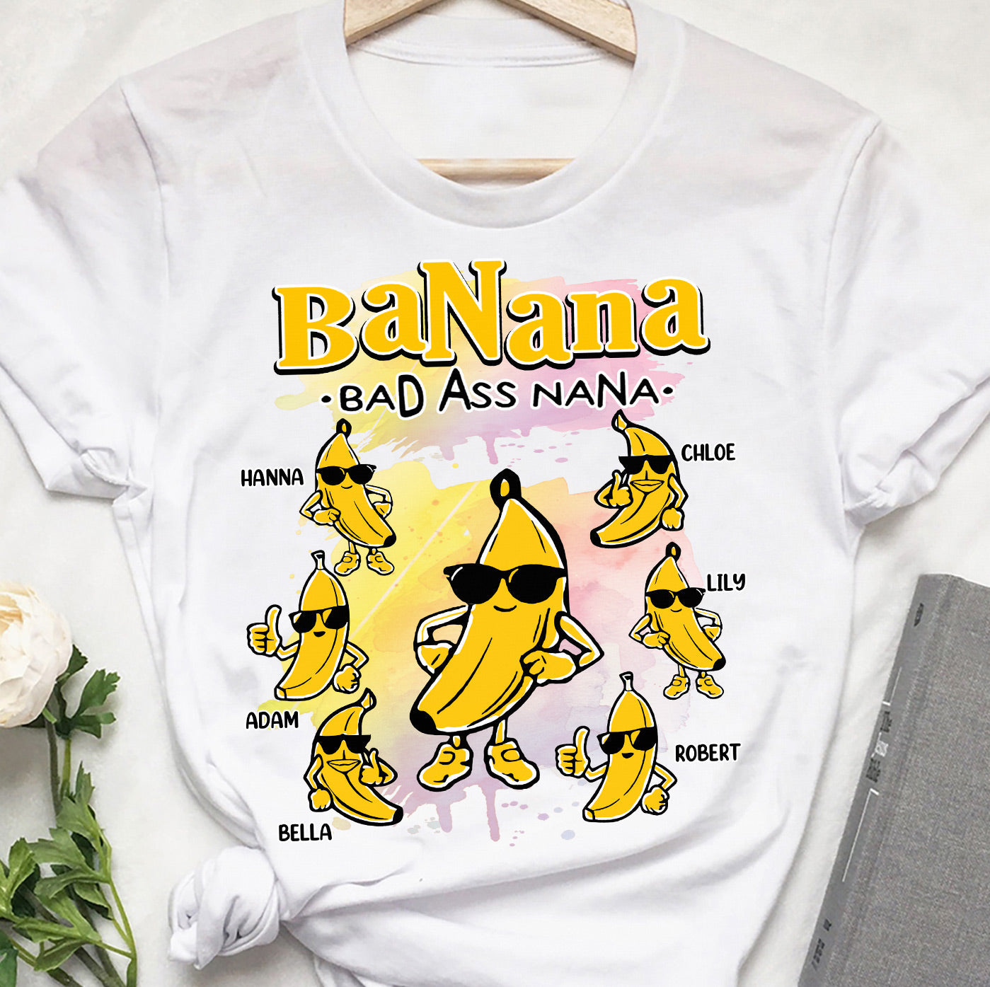 Banana Nana - Personalized Grandma T-shirt And Hoodie