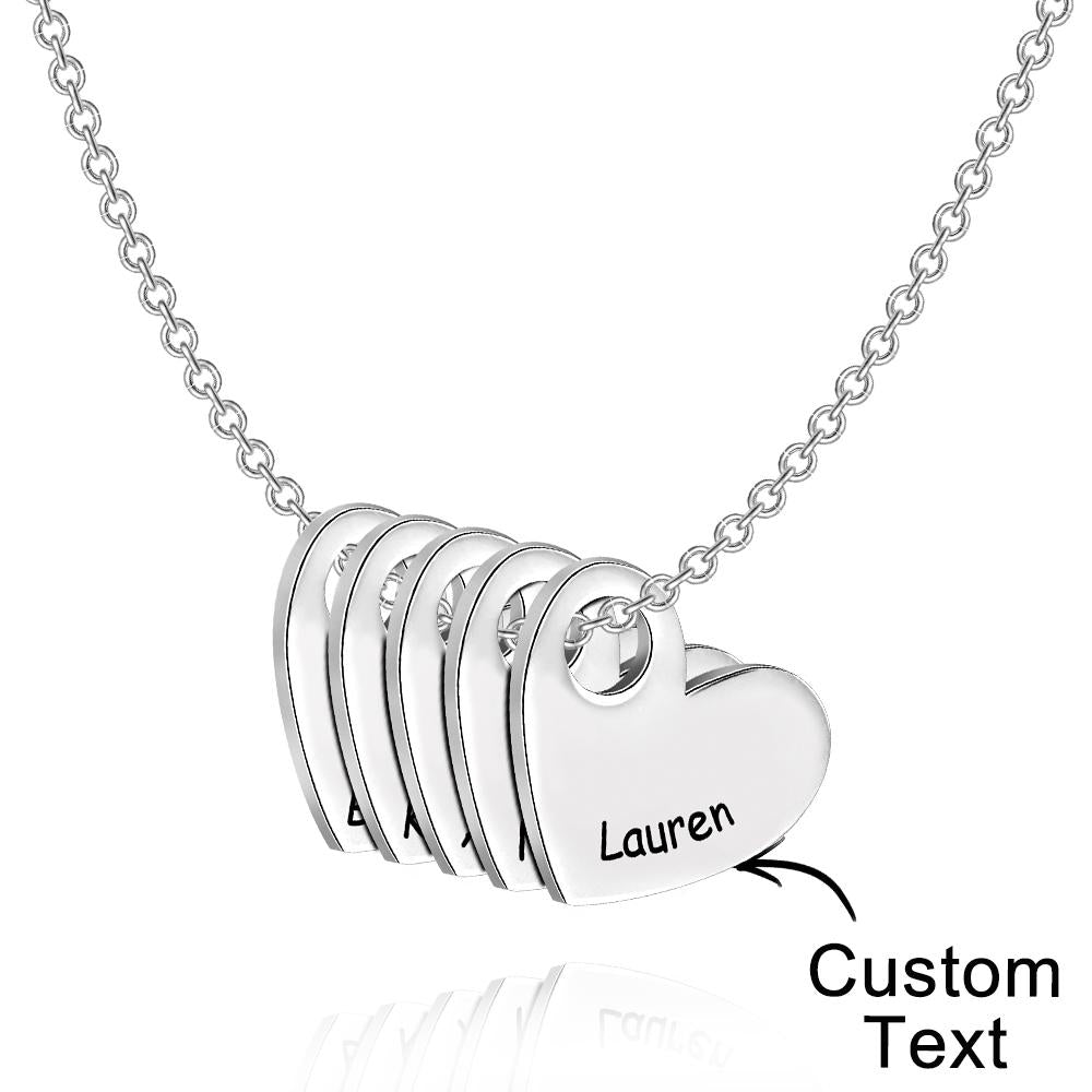 Any Name - Personalized Name Heart Necklace