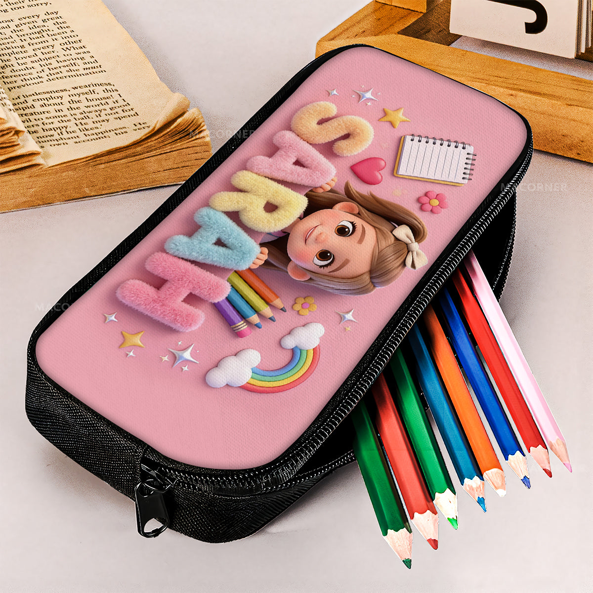 Back To School Gift - Personalized Kid Pencil Case