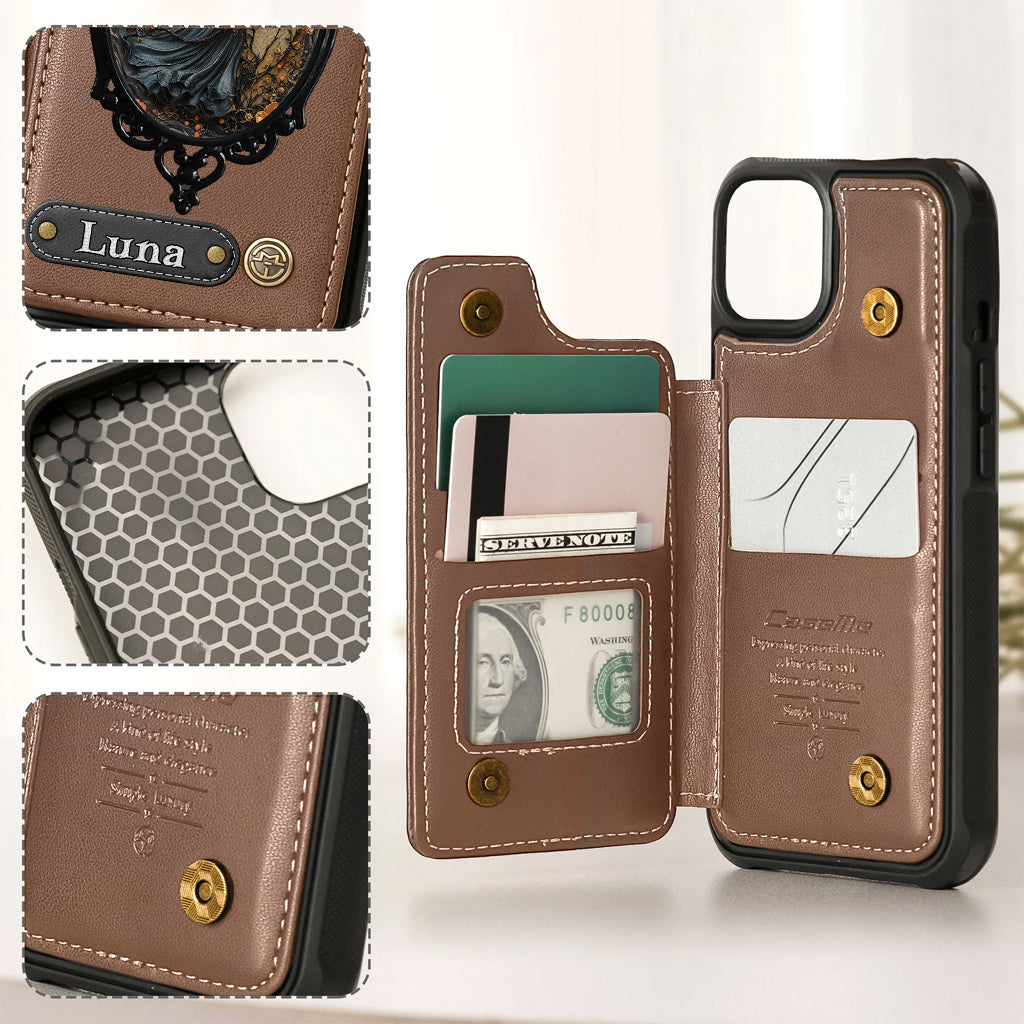 Beautiful Witches - Personalized Witch Wallet Phone Case