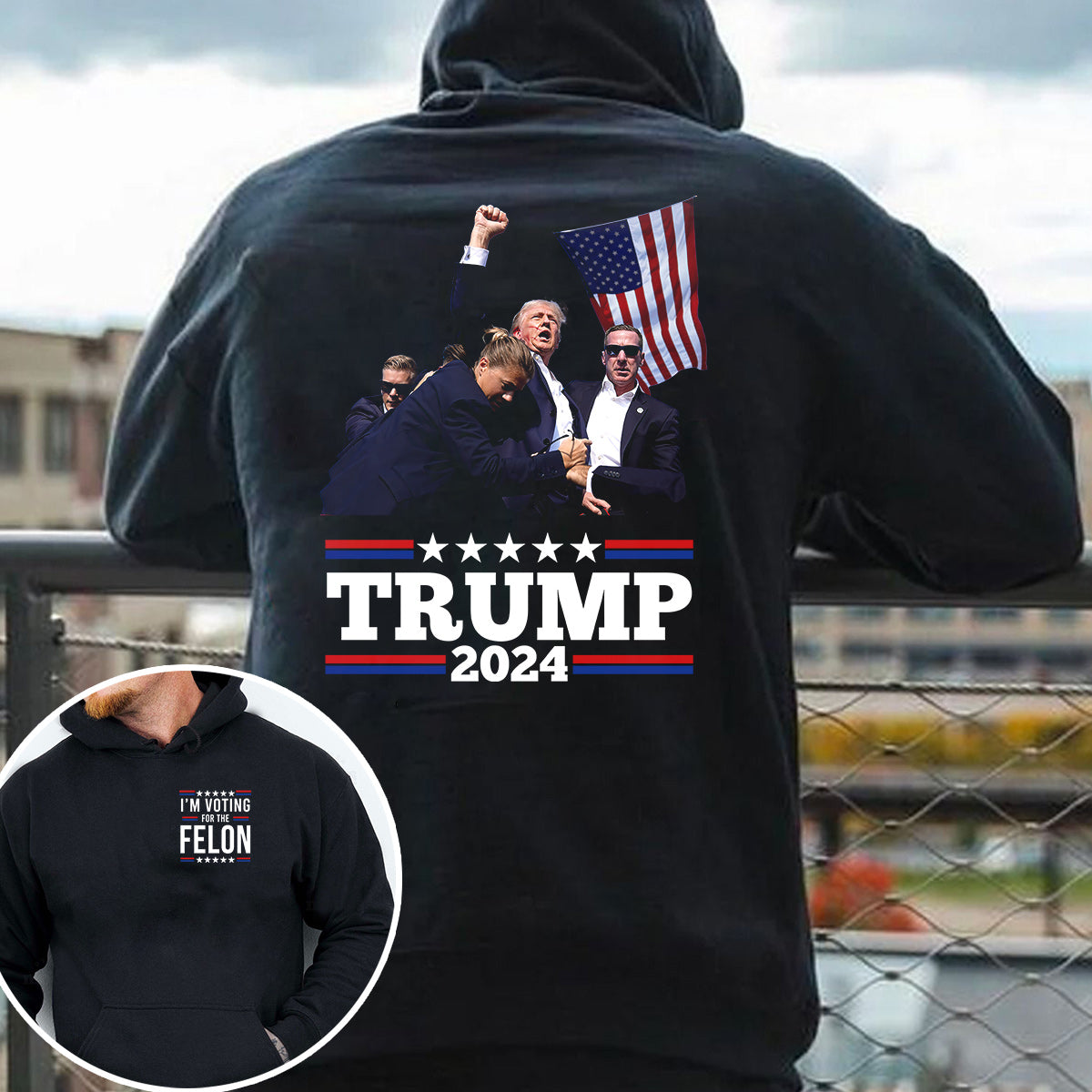 I'm Voting Shirt, Fight Fight Fight T-shirt, 2024 Rally Shirt